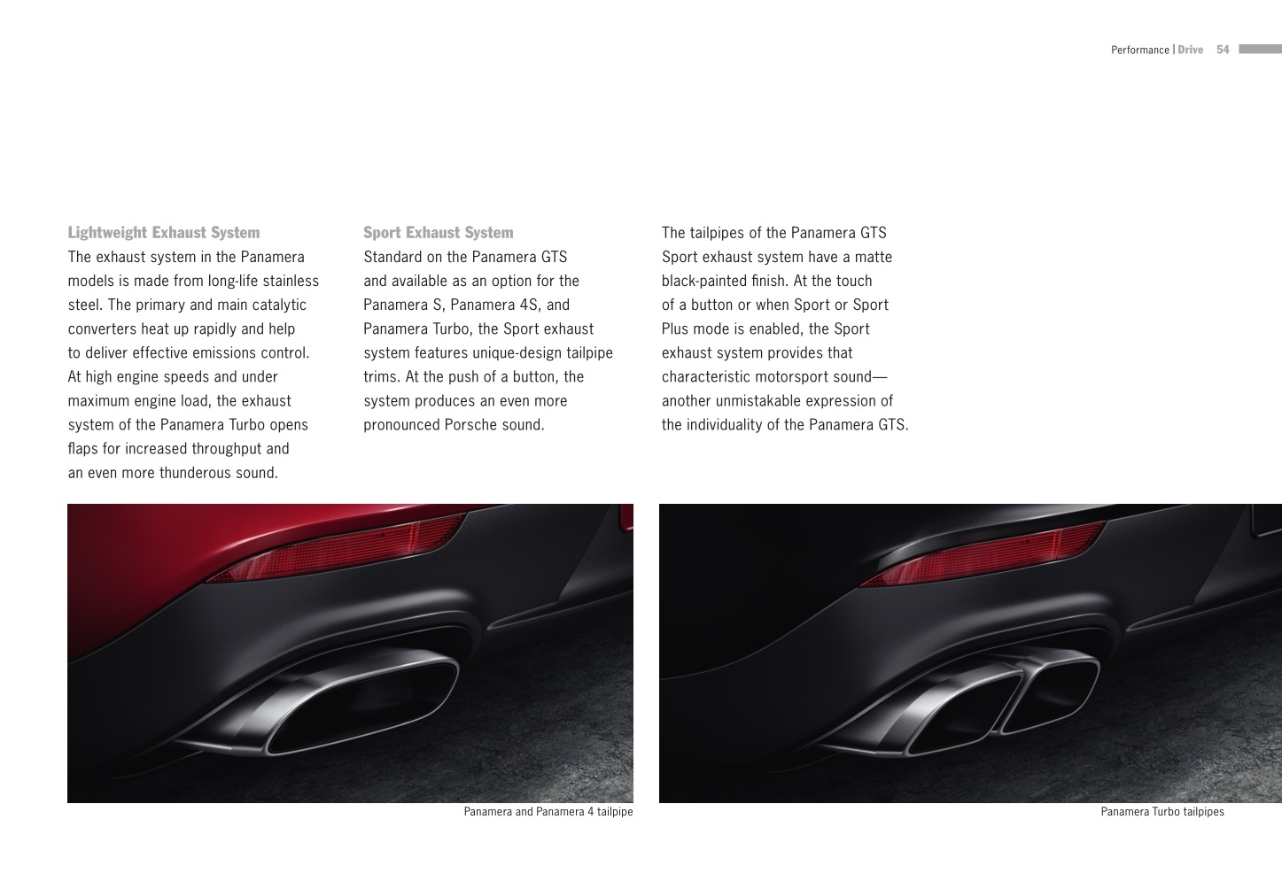 2014 Porsche Panamera Brochure Page 8